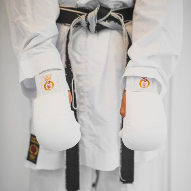 Karate gloves - Point white