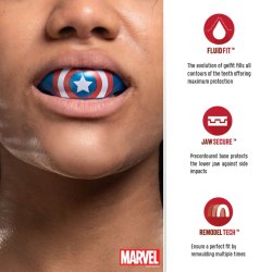 Tandbeskytter til b�jle MARVEL� - Captain America