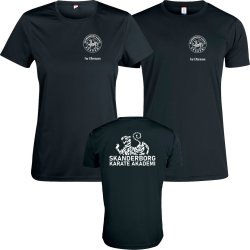 Skanderborg Karate Akademi t-shirt Basic Active - dame/herre