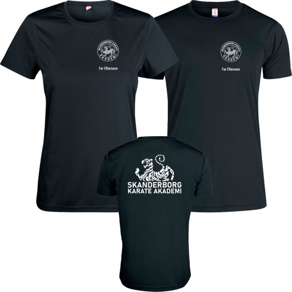 Skanderborg Karate Akademi t-shirt Basic Active - dame/herre