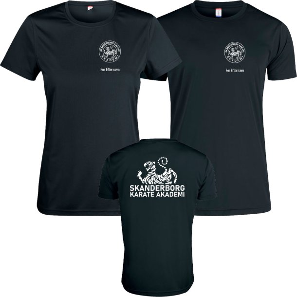 Skanderborg Karate Akademi t-shirt Basic Active - dame/herre