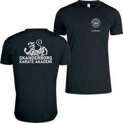 Skanderborg Karate Akademi t-shirt Basic Active - dame/herre