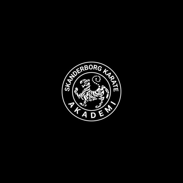 Skanderborg Karate hvidt logo - small