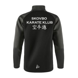 Skovbo Karate tr�ningsjakke FZ - junior