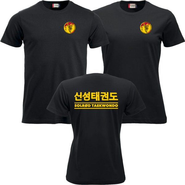 Solr�d TKD t-shirt New Classic - dame/herre