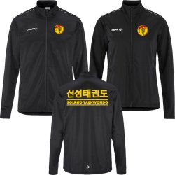 Solr�d TKD tr�ningsjakke Squad Go FZ - dame/herre