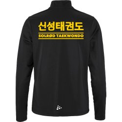 Solr�d TKD tr�ningsjakke Squad Go FZ - dame/herre