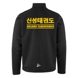 Solr�d TKD tr�ningsjakke Squad Go FZ - junior
