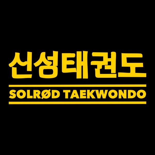 Solr�d Taekwondo ryglogo - tryk