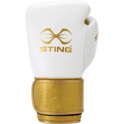 Boksehandsker Evolution - hvid/guld