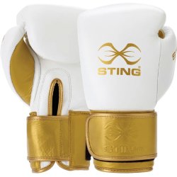 Boksehandsker Evolution - hvid/guld