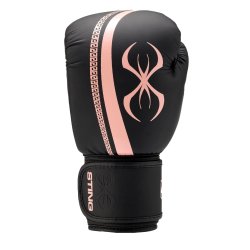 Boksehandsker Aurora - sort/peach