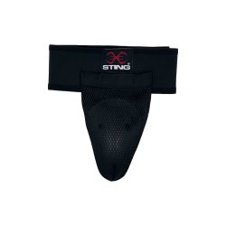 Skridtbeskytter standard - sort