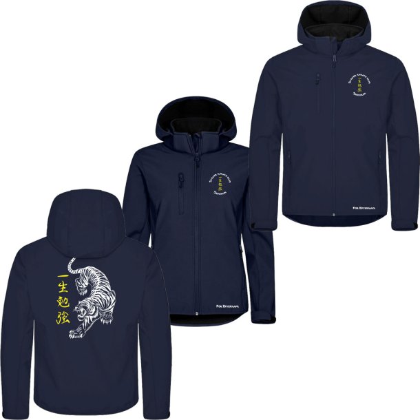 Struer Karate jakke m/h�tte Classic Softshell - dame/herre