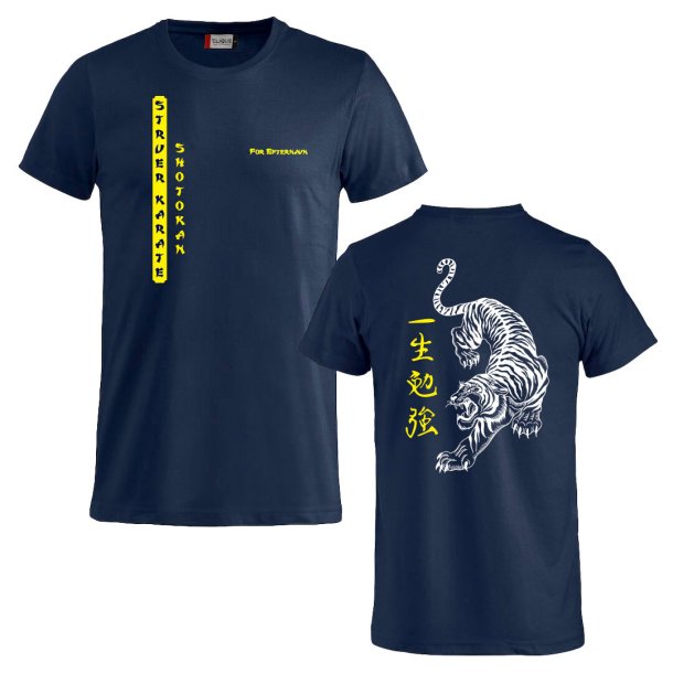 Struer Karate t-shirt Basic tegnlogo - junior