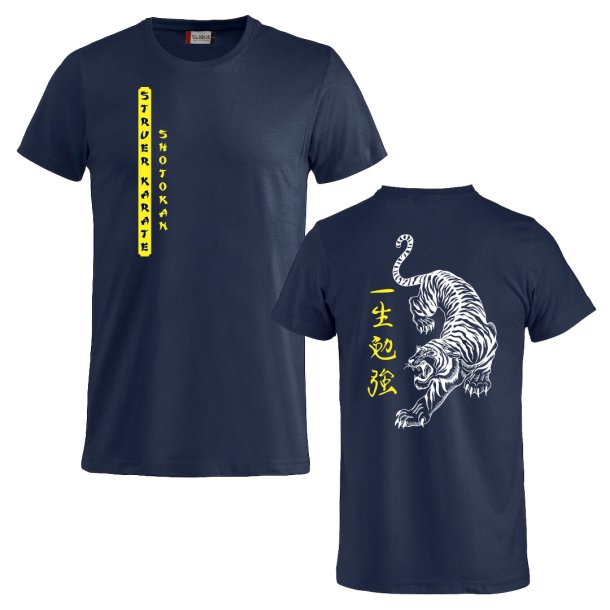 Struer Karate t-shirt Basic tegnlogo - junior
