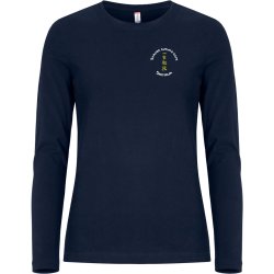 Struer Karate navy t-shirt Premium Fashion LS - dame/herre