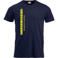 Struer Karate navy t-shirt New Classic m/tegnlogo - dame/herre