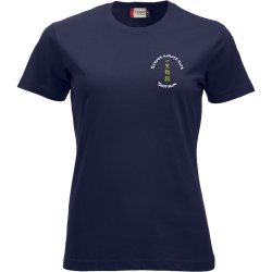 Struer Karate navy t-shirt New Classic m/tekstlogo - dame/herre