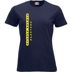 Struer Karate navy t-shirt New Classic m/tegnlogo - dame/herre