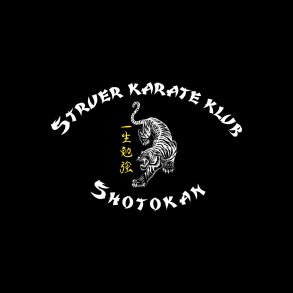 Struer Karate taskelogo small - hvid/gul