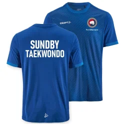 Sundby TKD t-shirt Evolve 2.0 Graphic Jersey cobolt - dame/herre