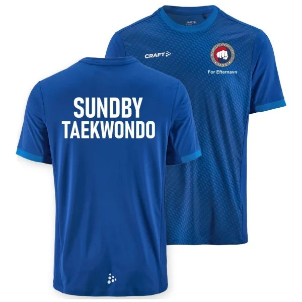 Sundby TKD t-shirt Evolve 2.0 Graphic Jersey cobolt - dame/herre