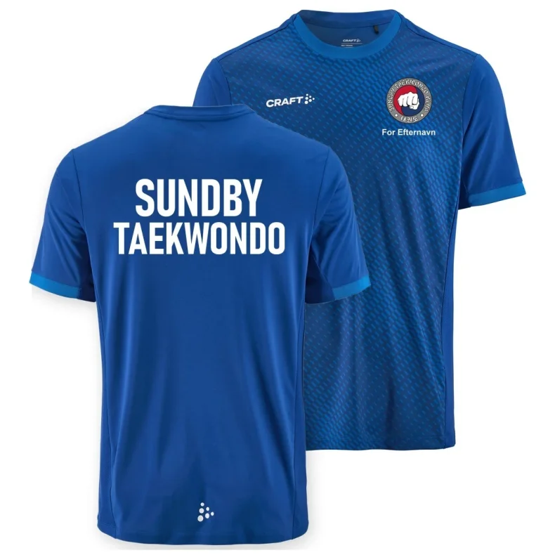Sundby TKD t-shirt Evolve 2.0 Graphic Jersey cobolt - dame/herre