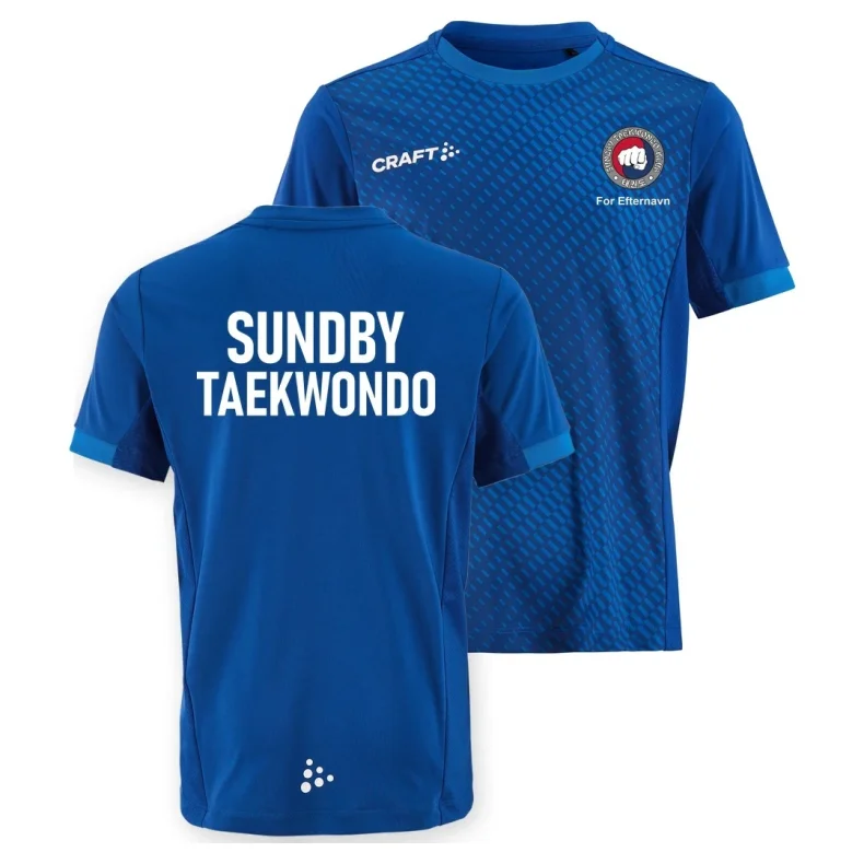 Sundby TKD t-shirt Evolve 2.0 Graphic Jersey cobolt - junior