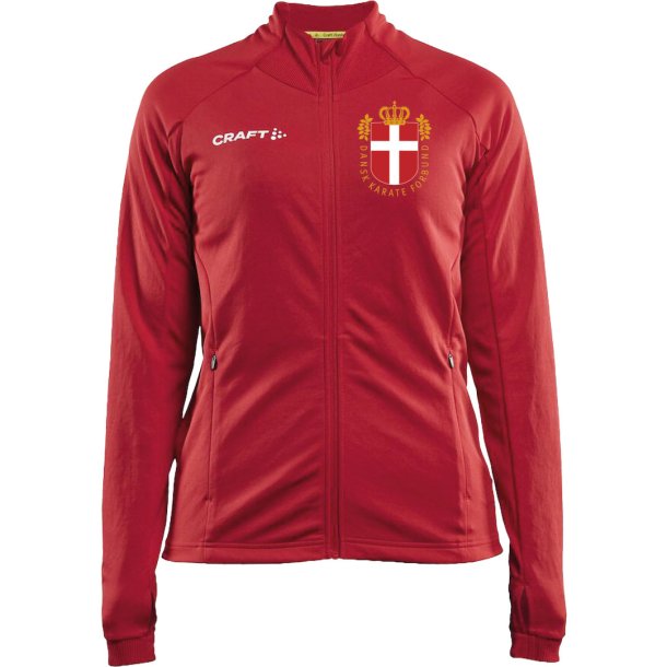 DkarF Support trningsjakke Evolve FZ - dame