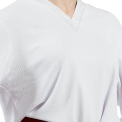 Dobok Dry-Tech Competition - hvid krave - WT