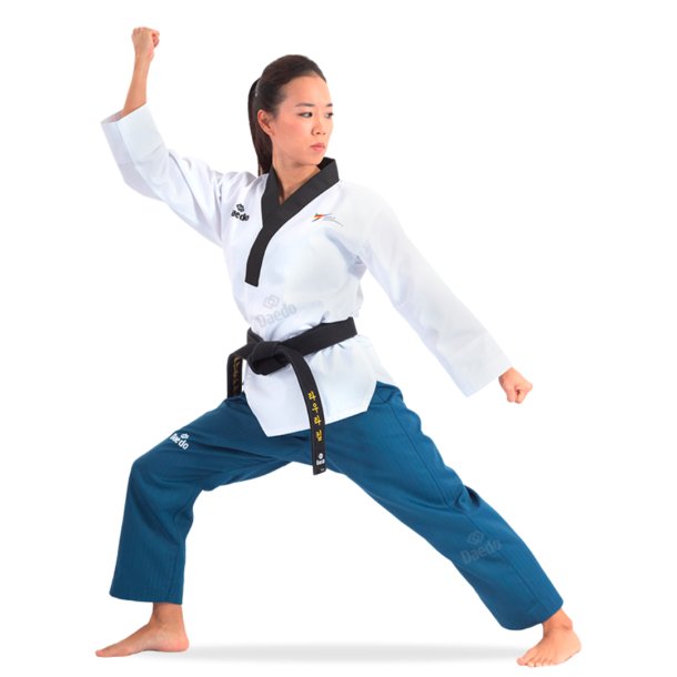 Poomsae dobok dan WT - dame