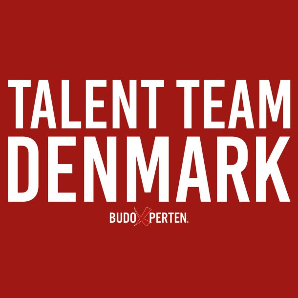 Talent Team rygsklogo - hvid