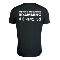 Taeyang t-shirt Basic Active dryfit sort - junior