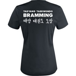 Taeyang t-shirt Basic Active dryfit sort - dame