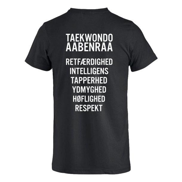Aabenraa TKD t-shirt Basic slogan - junior