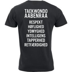 Aabenraa TKD t-shirt New Classic slogan - herre