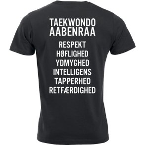 Aabenraa TKD t-shirt New Classic slogan - herre