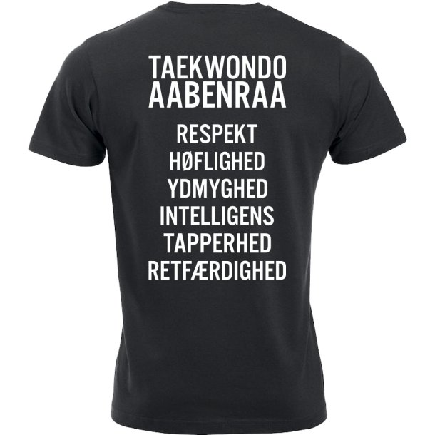 Aabenraa TKD t-shirt New Classic slogan - herre