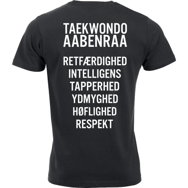 Aabenraa TKD t-shirt New Classic slogan - herre