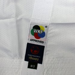 Gi Kumite Master K1 WKF vendbar - r�d/bl�