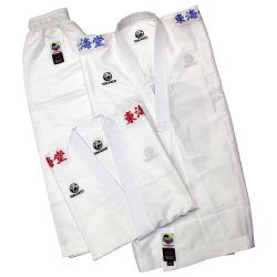 Gi Kumite Master K1 WKF vendbar - r�d/bl�