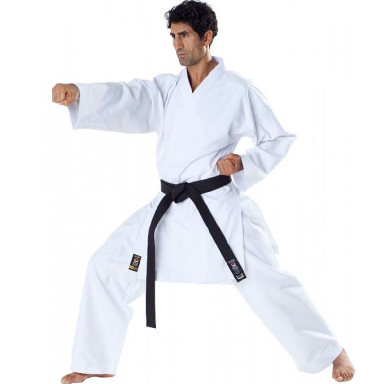 Gi JKA karate Tsunami Gold 14 oz - hvid