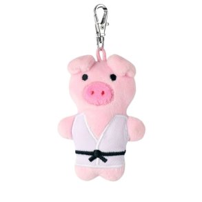 Nglering flad bamse - gris