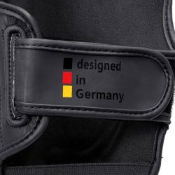 DAX thai ben- og vristbeskytter Black Line