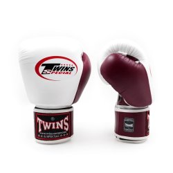 Boksehandsker BGVL 3-2T - maroon/hvid