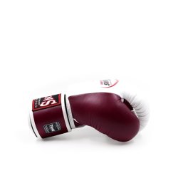 Boksehandsker BGVL 3-2T - maroon/hvid
