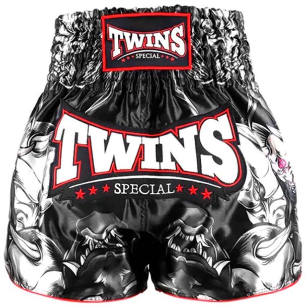 Twins thaishorts Kabuki - sort/rd