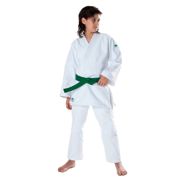 DAX judogi Kids brn/junior - hvid