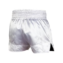 Thaishorts Classic - hvid/guld